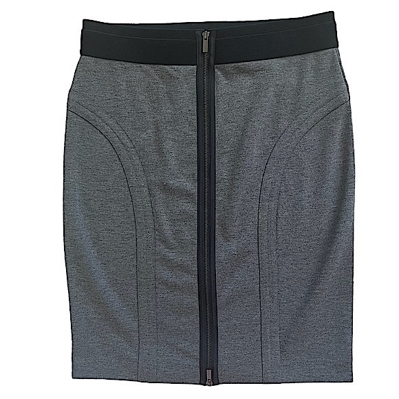 BCBGMaxazria Color Block Pencil Skirt - Picture 3 of 5